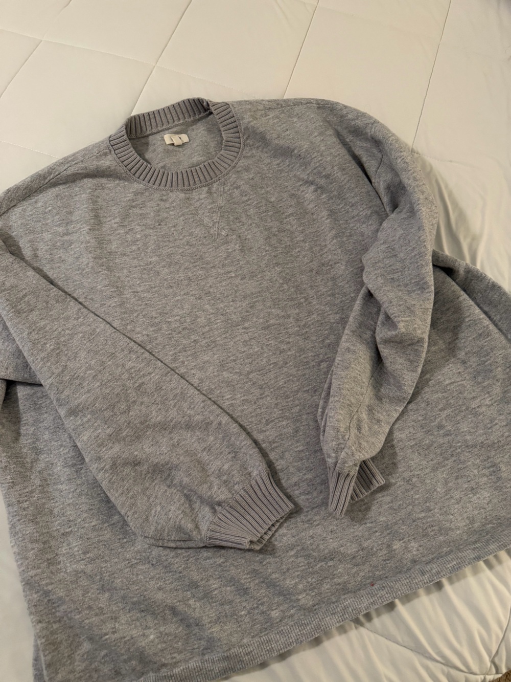 aerie Gray Crewneck Sweater